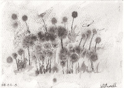 black ink illustration