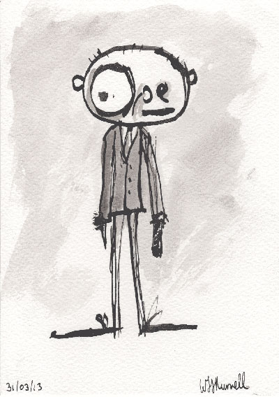 black ink illustration