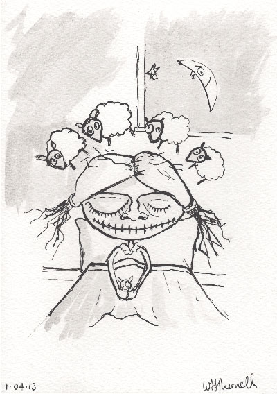 black ink illustration