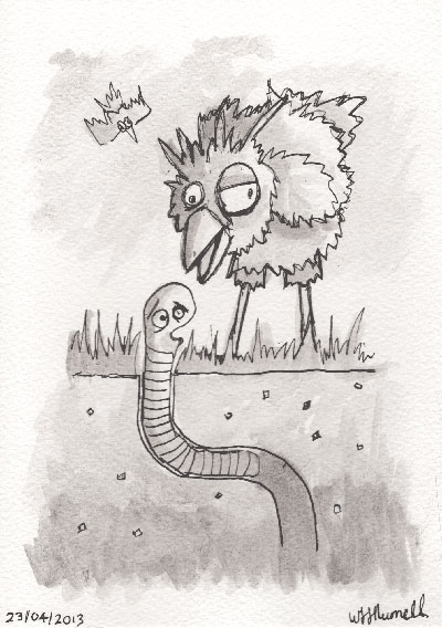 black ink illustration