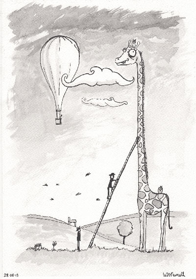 black ink illustration