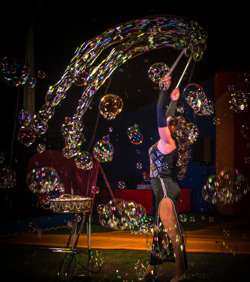 Making bubbles
